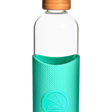 Glass Water Bottle 1L / 34oz. Branded premium eco merch