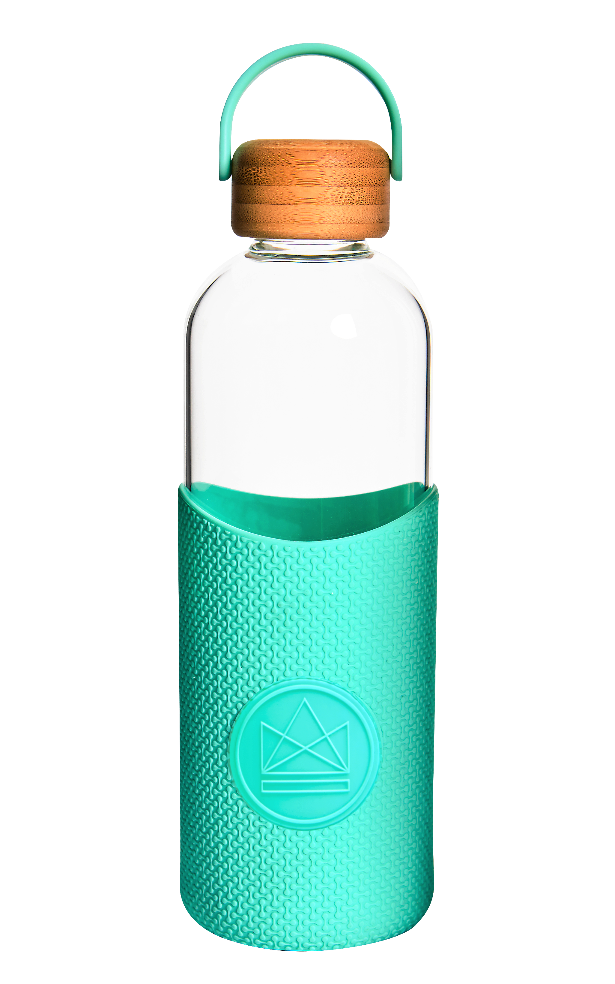 Glass Water Bottle 1L / 34oz. Branded premium eco merch