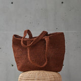 Sustainable corporate gifts. Crochet tote bags made from sustainable materials