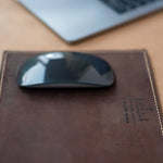 Leather Mouse Pad. Vegan corporate branded gifts