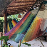 100% Cotton artisan Hammock Multicolour