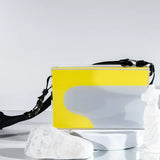 Designer sustainably-made clutch bag