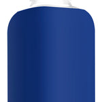 Eco glass bottle and silicon sleeve 500ml in navy blue