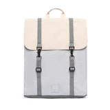 co-branded vegan slim backpack. Eco-friendly branded Swag