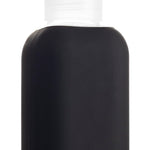 Eco glass bottle and silicon sleeve 500ml in black