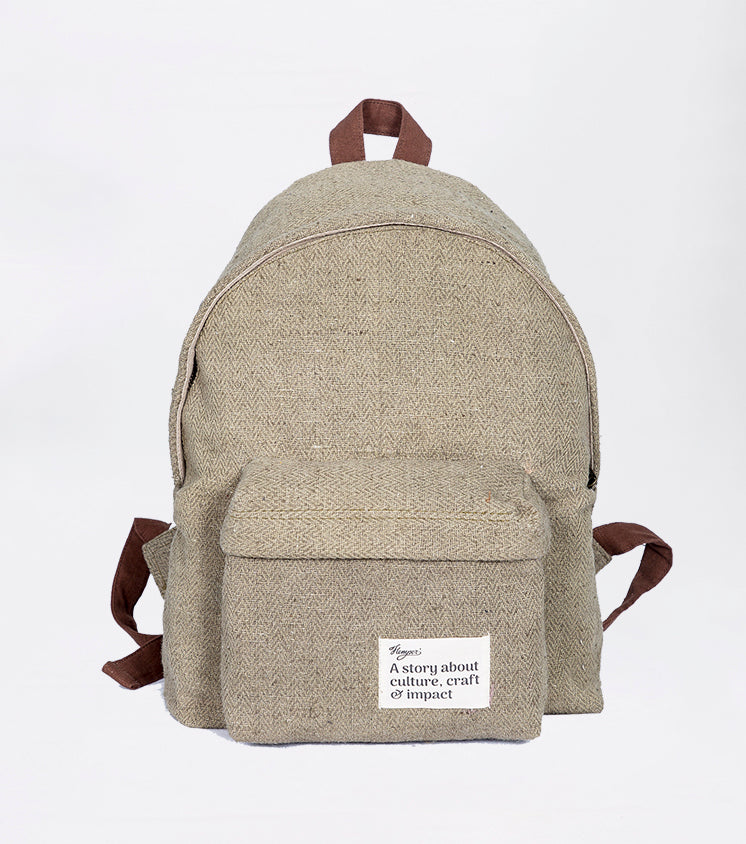 Hemp Messenger Nepal Backpack