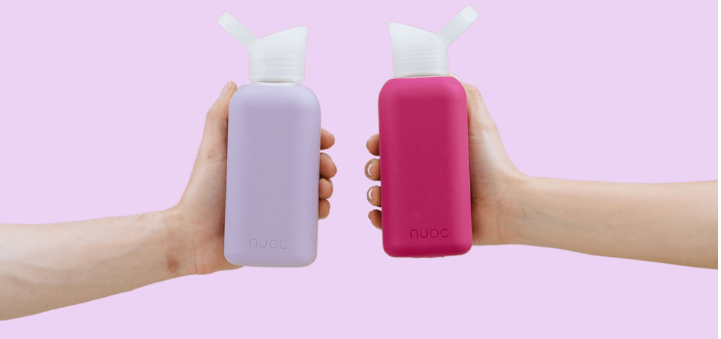 Eco glass bottle and silicon sleeve 500ml 