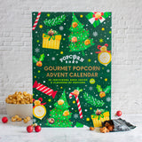 vegan gourmet popcorn advent calendar green 