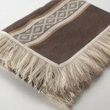 Fringed Llama Blend Blanket