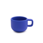 artisan ceramic cup in blue klein