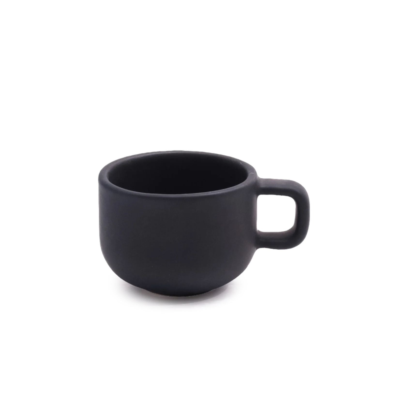 artisan ceramic cup black
