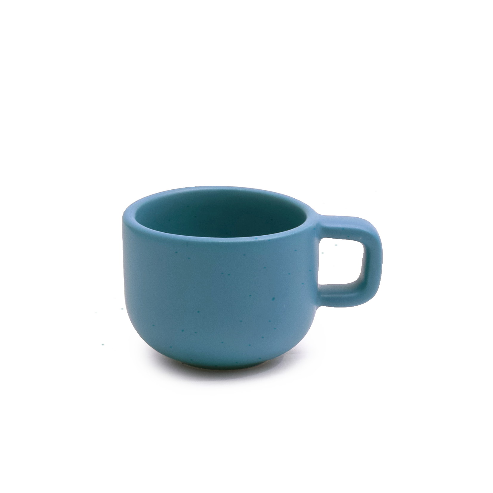 Blue ceramic cup. Corporate gifts